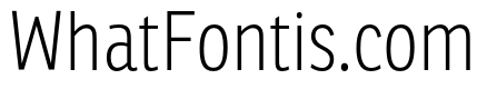 Ronnia Condensed Thin