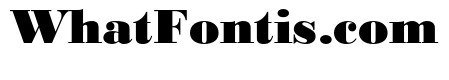 Bodoni URW Extra Narrow Extra Bold