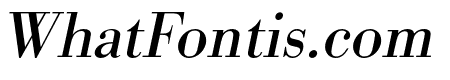 Bodoni URW Extra Wide Regular Oblique