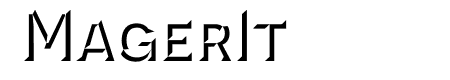 Novecento Carved condensed DemiBold