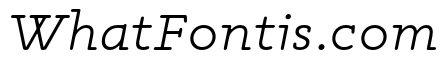 Maxular ExtraLight Italic