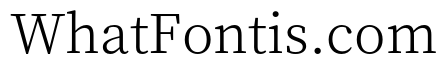 Source Han Serif TC Light