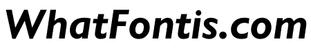Gill Sans Nova Condensed Bold Italic