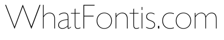 Gill Sans Nova Inline ExtraLight