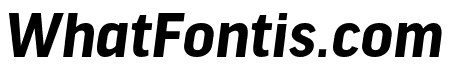 Good Headline Pro XCond Bold Italic