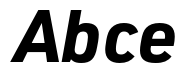 URW DIN Cond Bold Italic