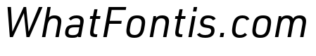 URW DIN Regular Italic