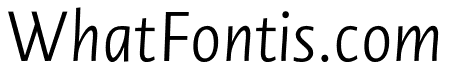 Novel Sans Pro XCnd Light It