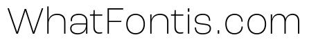 Roc Grotesk Compressed ExtraLight