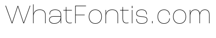 Roc Grotesk ExtraWide Thin