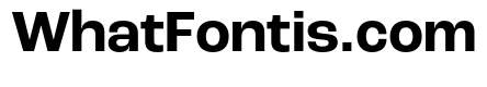 Roc Grotesk Wide Bold