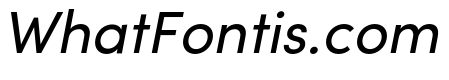Sofia Pro Condensed Regular Italic