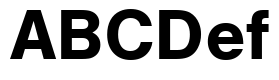 Nimbus Sans Outline D Bold