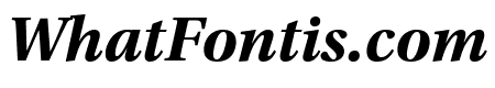 Utopia Std Bold Display Italic
