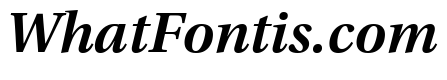 Utopia Std Semibold Caption Italic