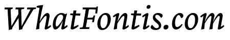 Zenon Regular Italic
