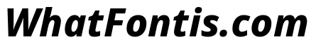 Noto Sans ExtraBold Italic