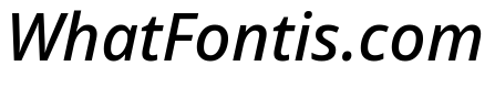 Noto Sans Medium Italic