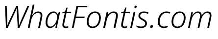 Noto Sans SemiCondensed Light Italic