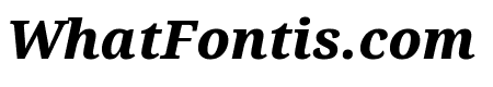 Noto Serif Condensed ExtraBold Italic