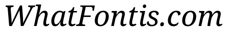 Noto Serif ExtraCondensed Italic