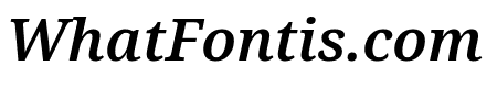 Noto Serif SemiCondensed SemiBold Italic