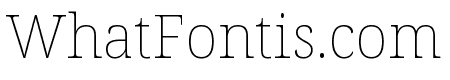 Noto Serif SemiCondensed Thin