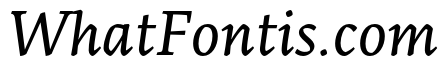 Artigo Regular Italic