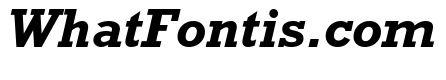 Rockwell Nova Condensed Bold Italic
