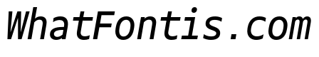 Gemeli Mono Italic