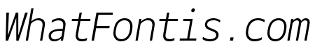 Gemeli Mono Light Italic