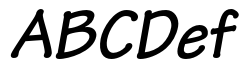 Tekton Pro Bold Condensed Oblique