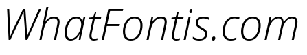 Open Sans Condensed Light Italic
