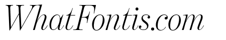 BentonModDispCond LightItalic