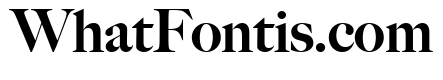 Big Caslon FB Black