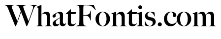 Big Caslon FB Bold