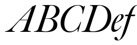 Big Caslon FB Italic