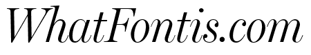 MillerHeadline Light Italic