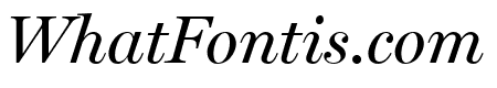 Miller Display Italic