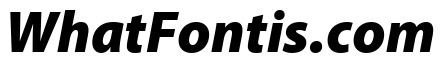 Myriad Pro Black SemiCondensed Italic