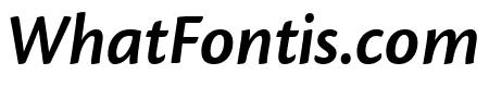 Cronos Pro Semibold Caption Italic