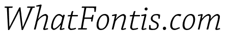 Chaparral Pro Light Italic Subhead