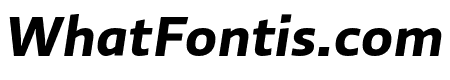 Ratio Bold Italic