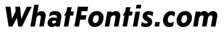Ysans Std ExtraBold Italic