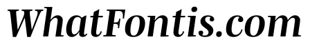 Mencken Std Head Bold Italic