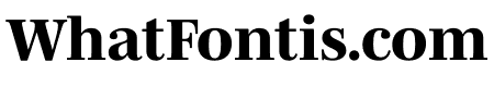 Mencken Std Head Compress ExtraBold Regular