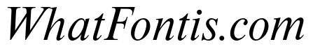 Nimbus Roman D Regular Italic
