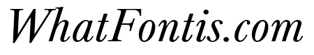 Baskerville URW Wide Regular Oblique