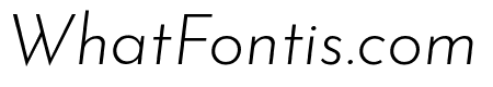Josefin Sans Light Italic