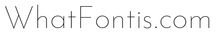 Josefin Sans Thin